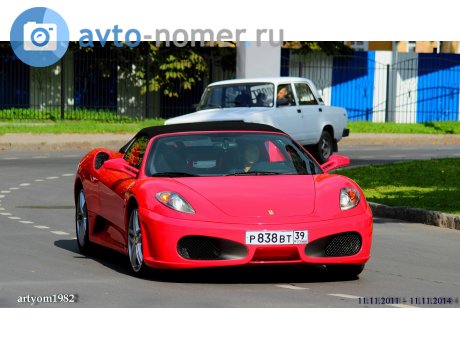 р838вт39, Ferrari F430