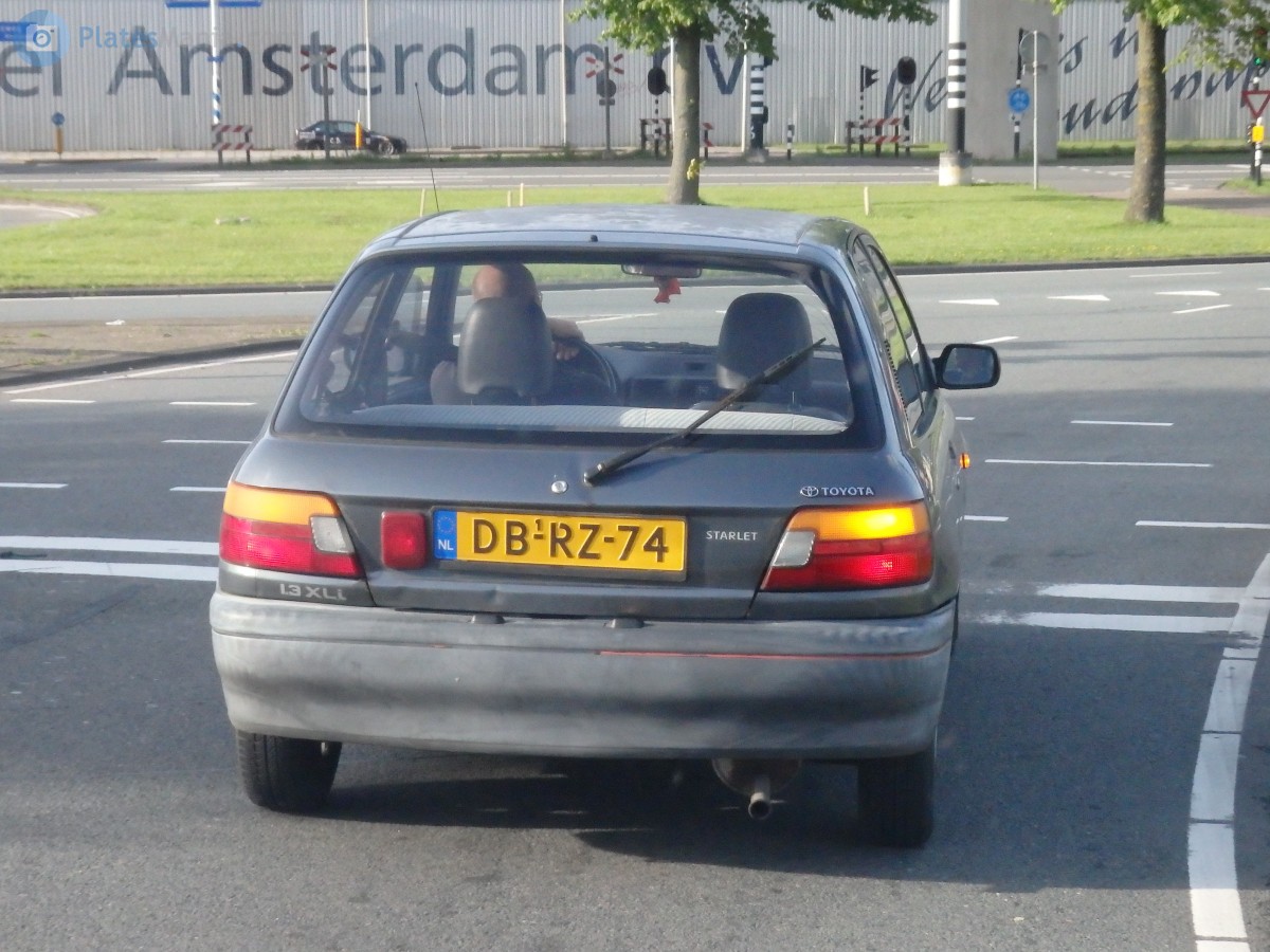 DB-RZ-74, Toyota Starlet 4th gen 3-door Hatch (P80), 1989–1995