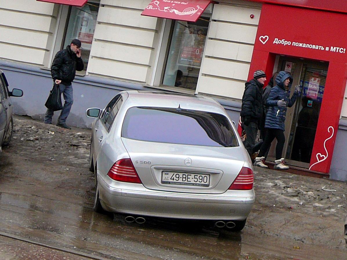 49-BE-590, Mercedes-Benz S-Klasse 6th gen (W220/V220), 1998–2005