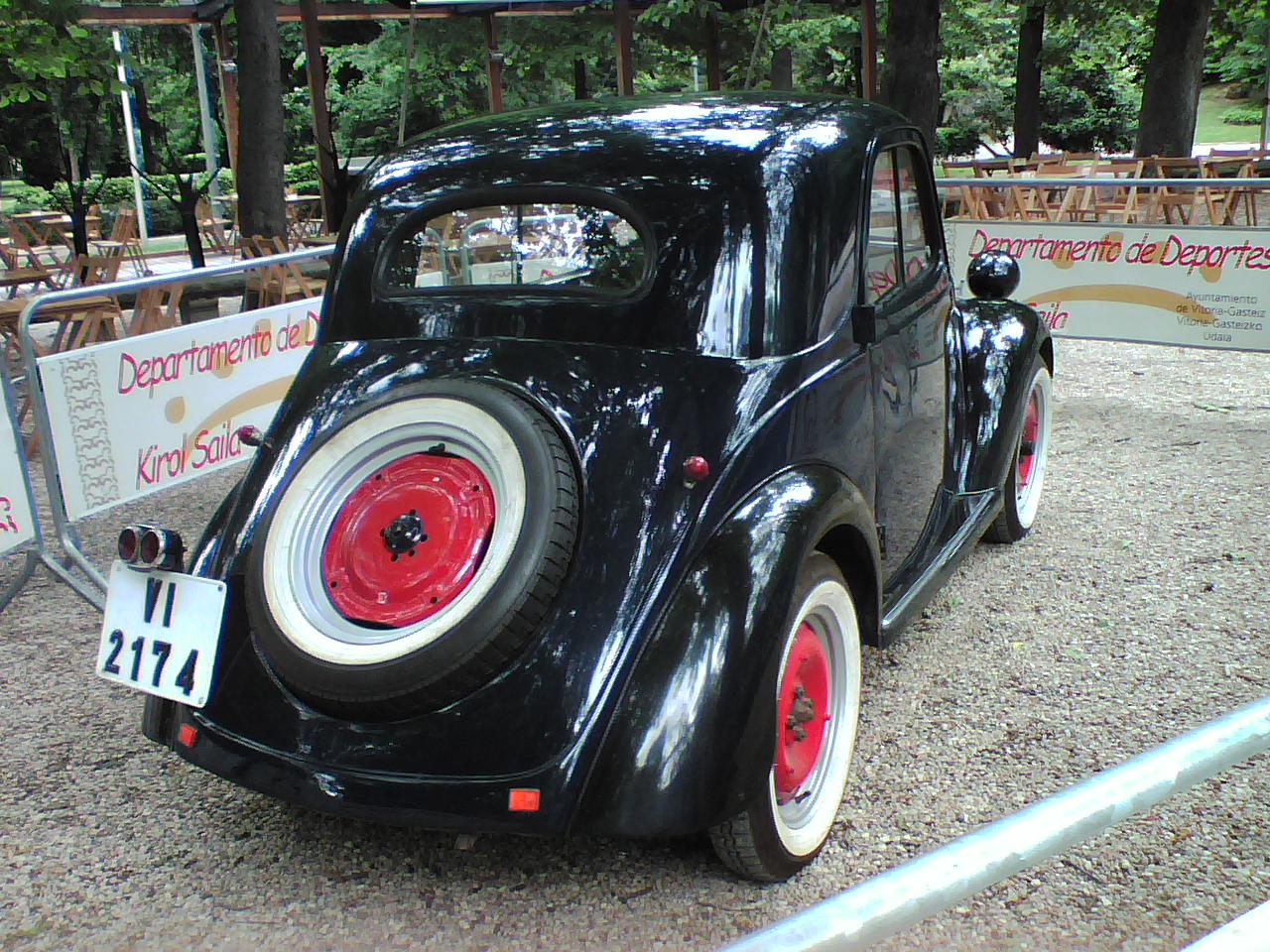 VI-2174, FIAT 500 500A/B 'Topolino', 1936–1949