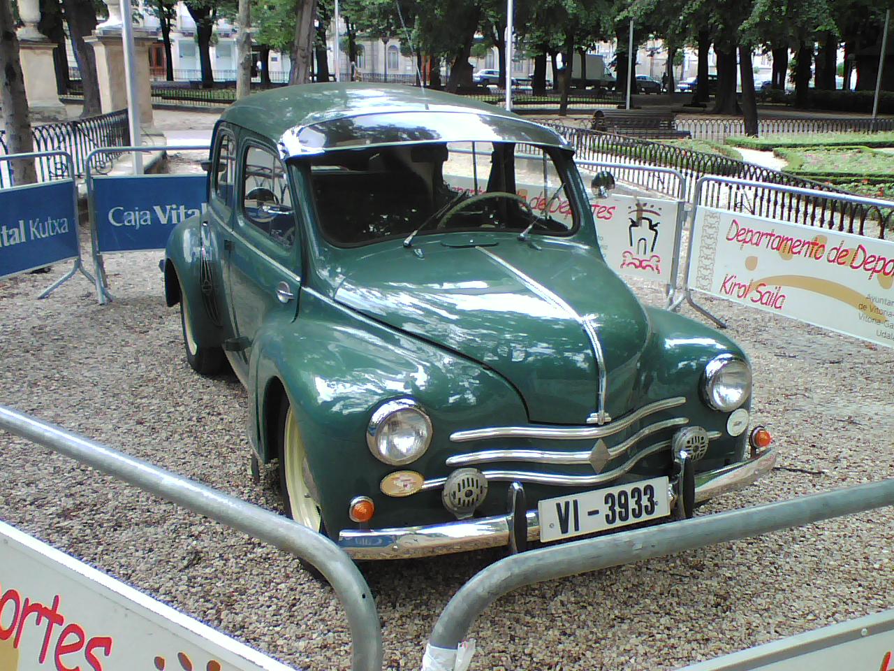 VI-3933, Renault 4CV 1st gen Sedan (106), 1947–1961