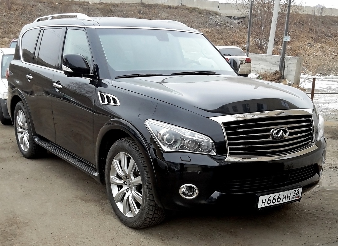 Отличие инфинити qx56 от qx80