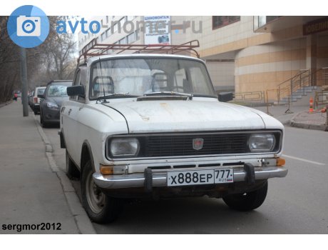 х888ер777, Moskvich (AZLK) 2138/2140