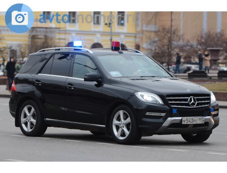 у543рс197, Mercedes-Benz M-Klasse