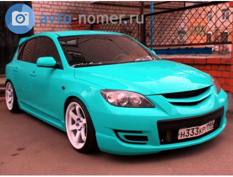 н333кр190, Mazda 3