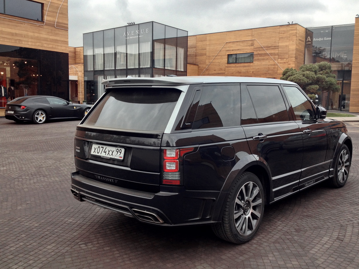 х 074 хх 99, Land Rover Range Rover 4th gen (L405), 2012–2018