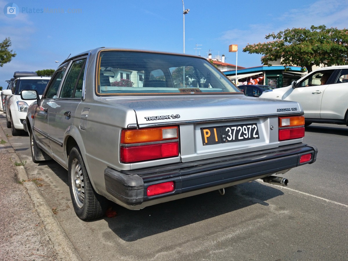 PI 372972, Triumph Acclaim 1st gen, 1981–1984