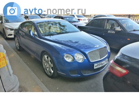 м999ву750, Bentley Continental