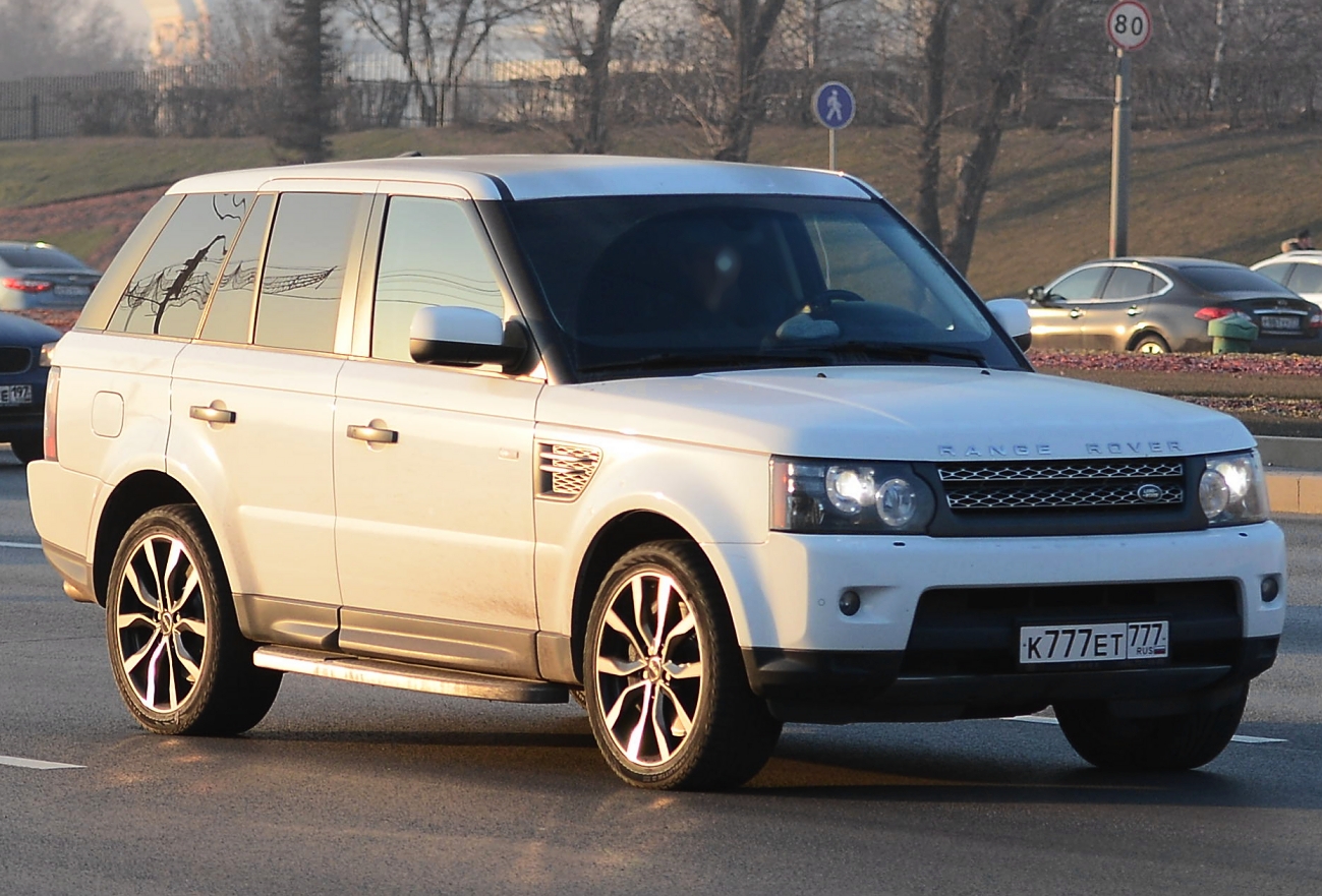 к 777 ет 777, Land Rover Range Rover Sport 1st gen (L320), 2005–2013