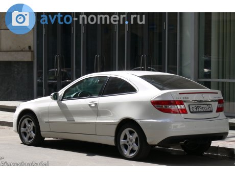 о999оо34, Mercedes-Benz CLC-Klasse