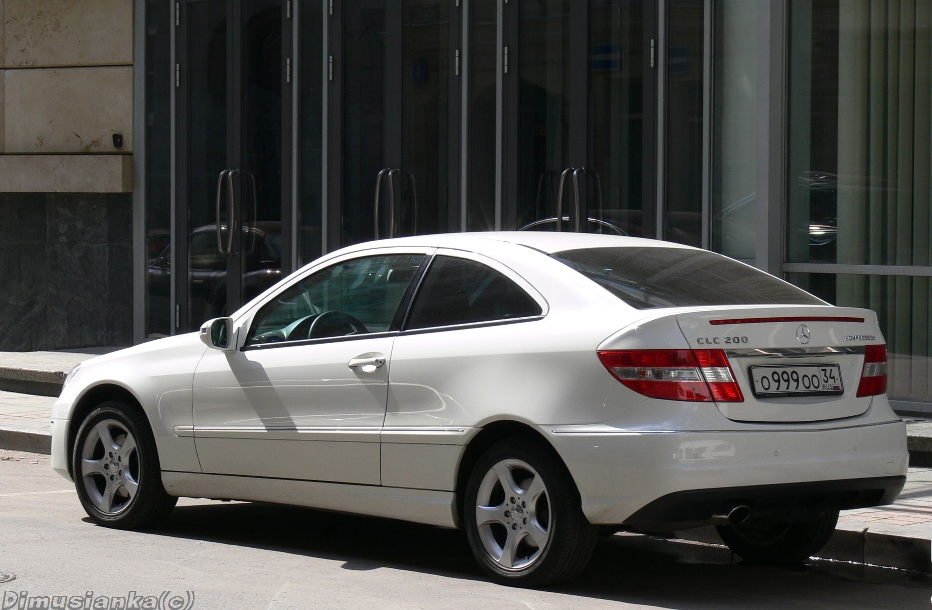 о 999 оо 34, Mercedes-Benz CLC-Klasse 1st gen (CL203), 2008–2011