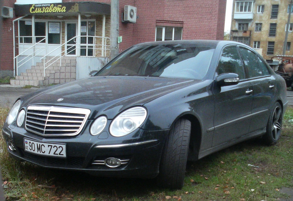 90 MC 722, Mercedes-Benz E-Klasse 3rd gen Sedan (W211), 2002­–2009