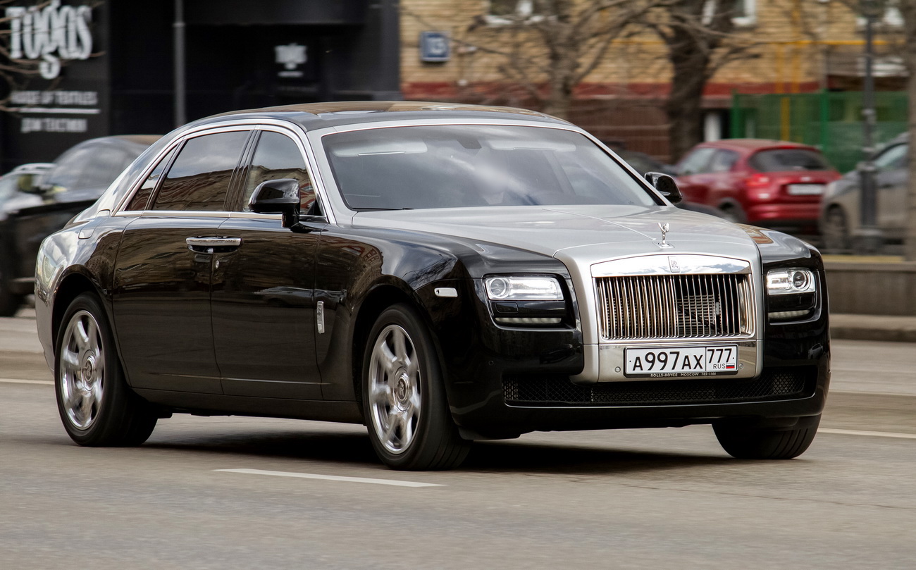 а 997 ах 777, Rolls-Royce Ghost 1st gen (RR4), 2009–2014