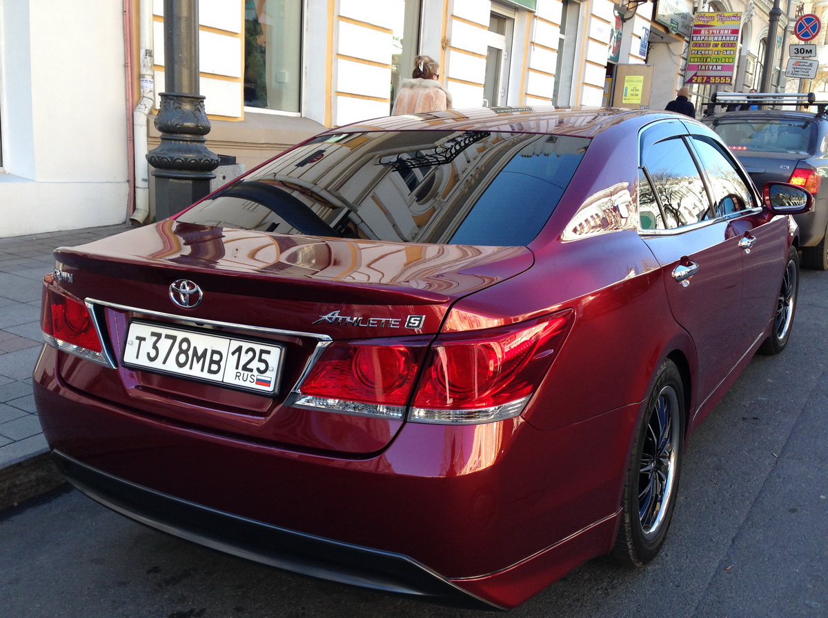 т 378 мв 125, Toyota Crown 14th gen (S210), 2012–2018  (­–2020 for CN-market)
