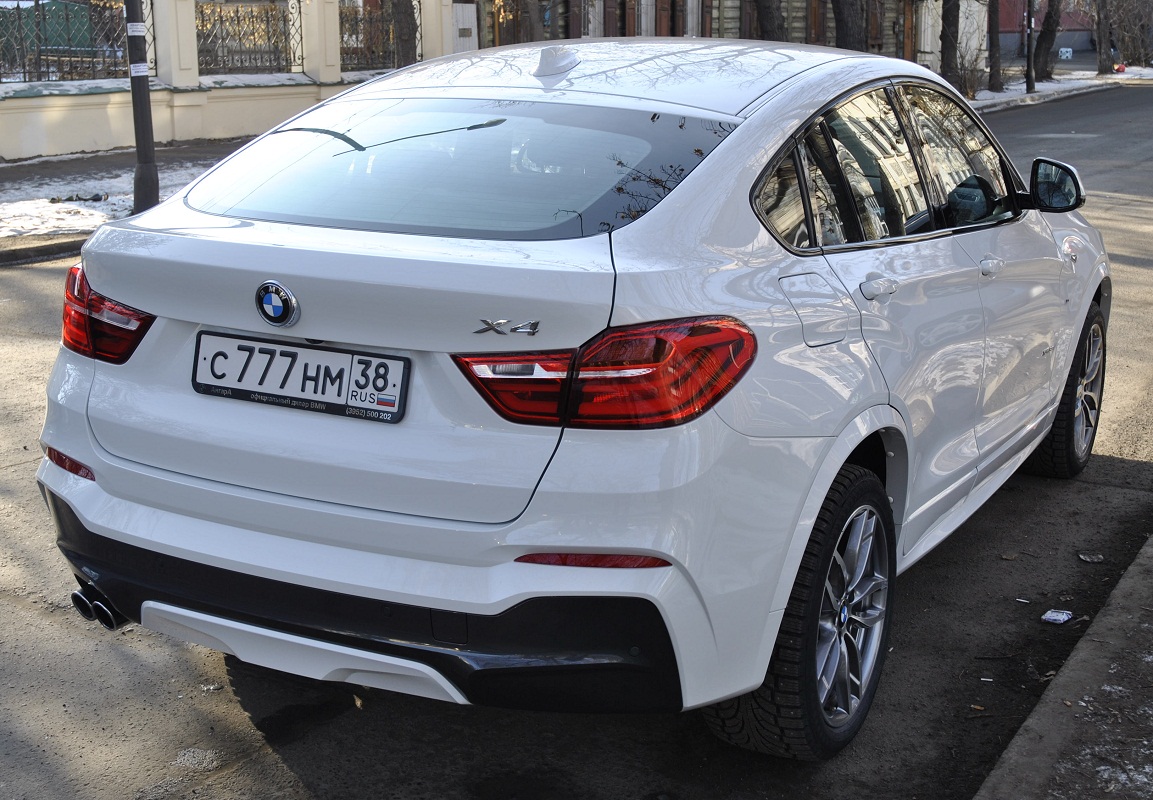 с 777 нм 38, BMW X4 1st gen (F26), 2014–2018