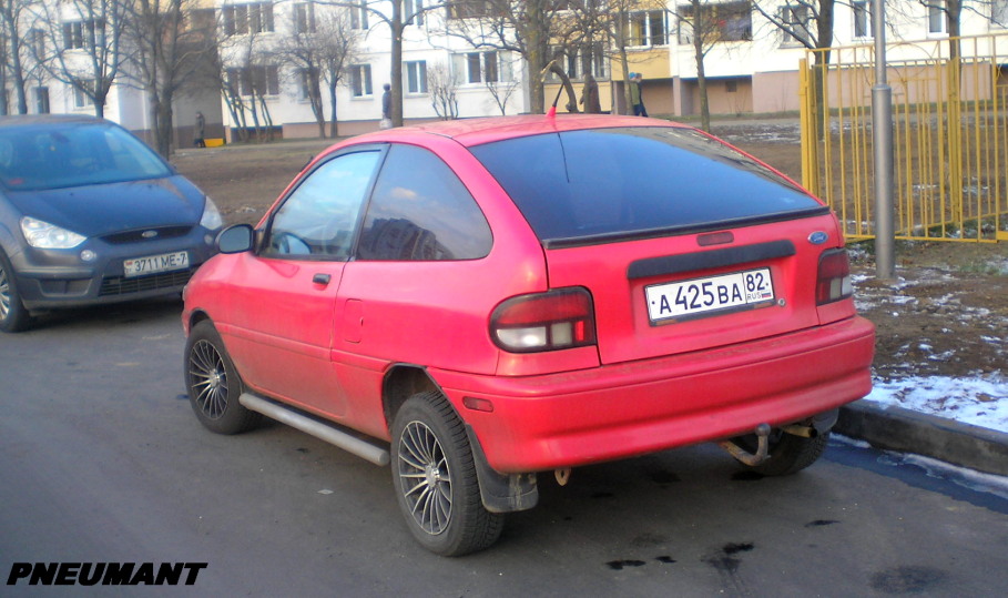 а 425 ва 82, Ford Aspire 1st gen 3-door Hatch (BT57), 1993–1996