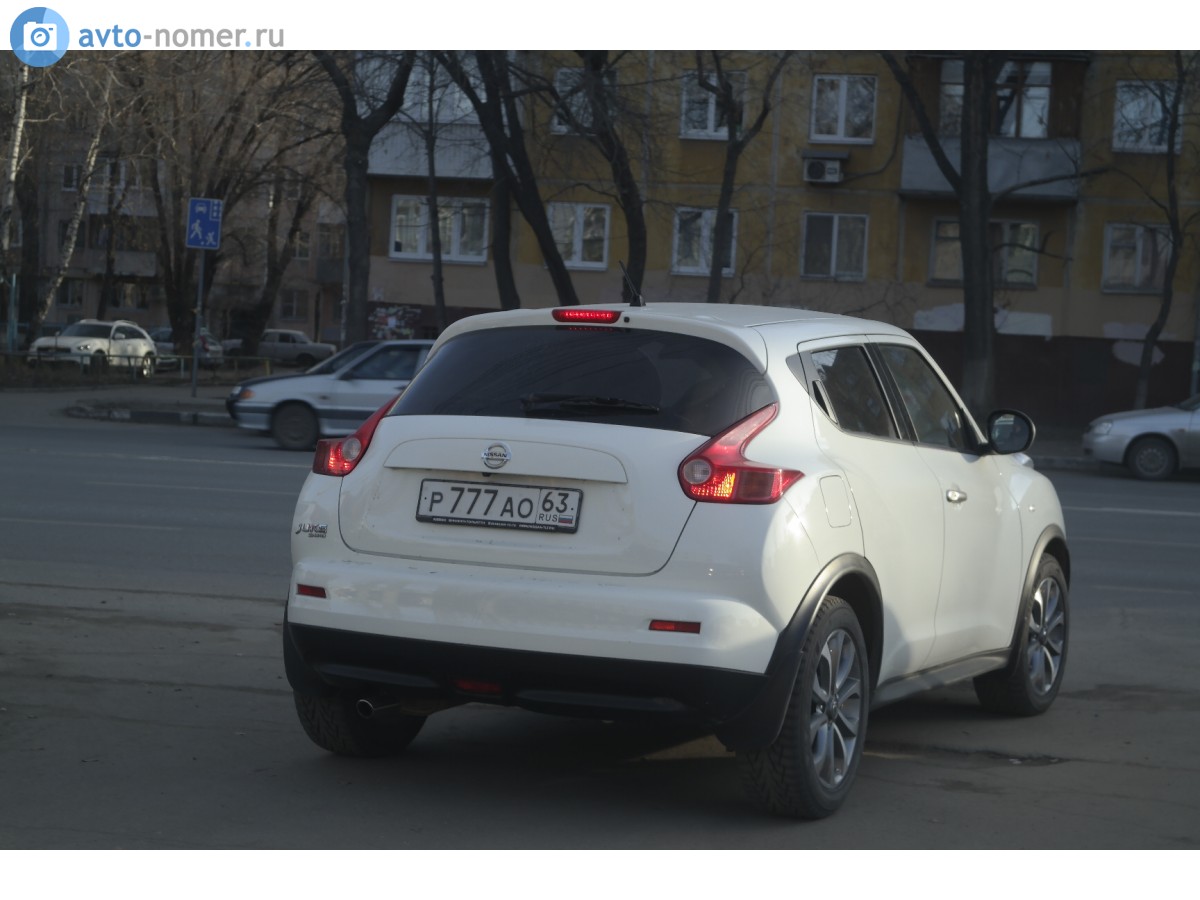 р 777 ао 63, Nissan Juke 1st gen (F15), 2010–2014