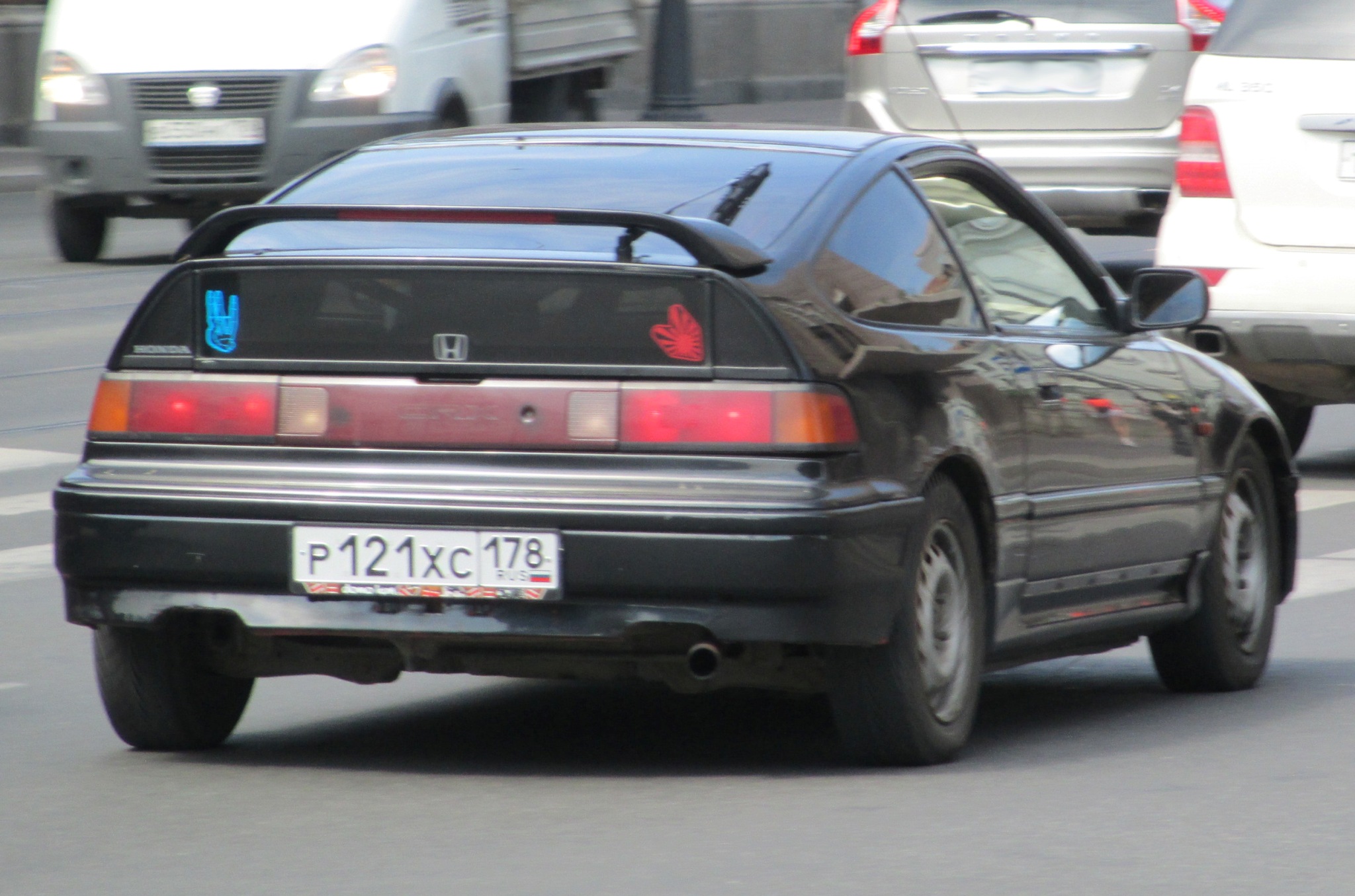 р 121 хс 178, Honda CRX 2nd gen (EF), 1987–1991