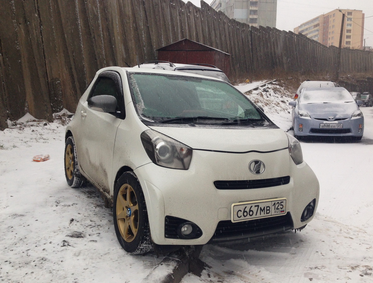 с 667 мв 125, Toyota iQ 1st gen (AJ10), 2008–2016