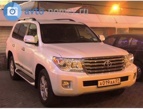 а019аа01, Toyota Land Cruiser