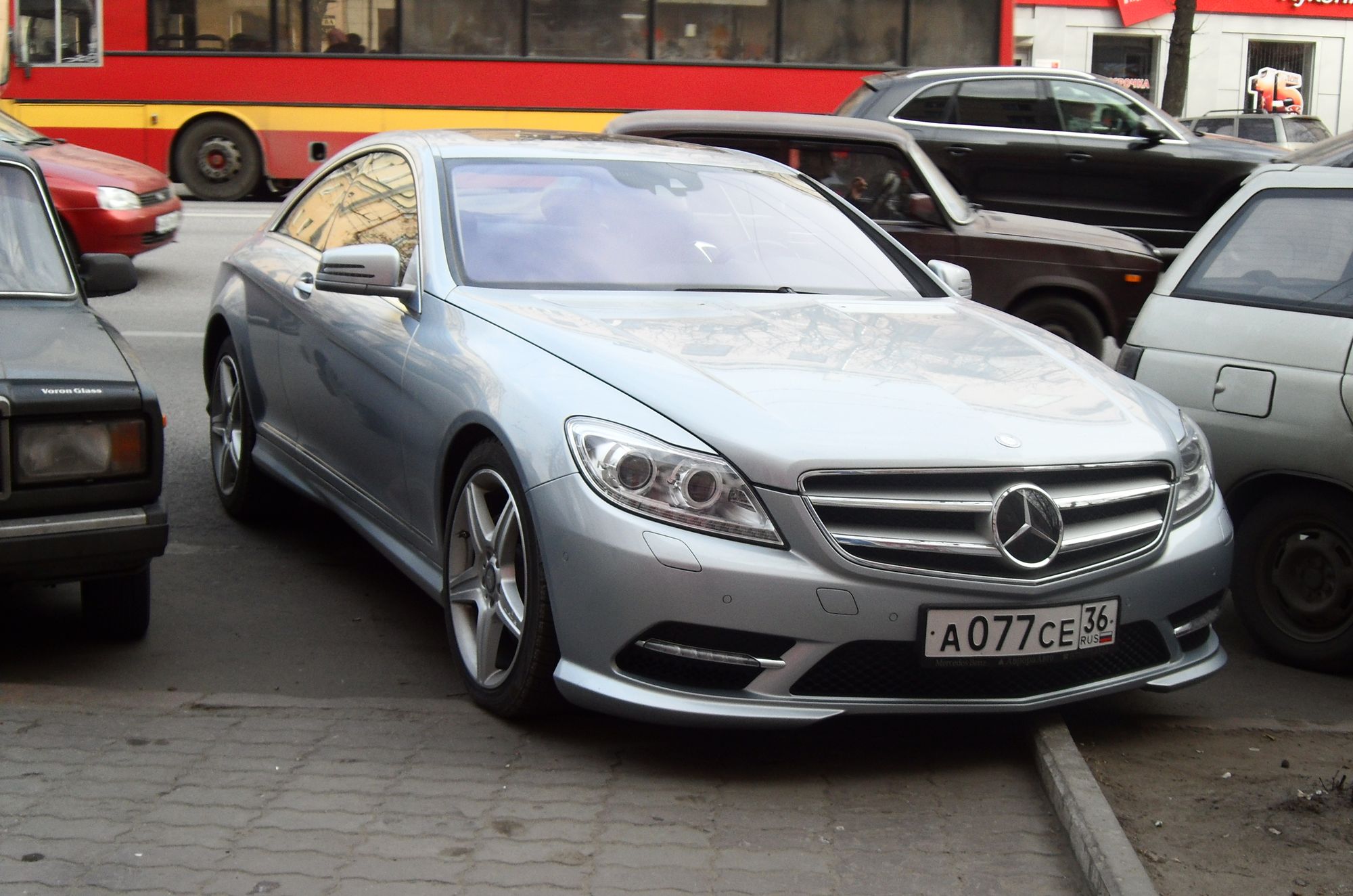 а 077 се 36, Mercedes-Benz CL-Klasse 3rd gen (C216), 2006–2013