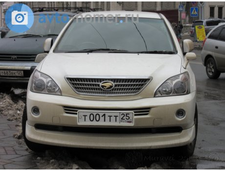 т001тт25, Toyota Harrier