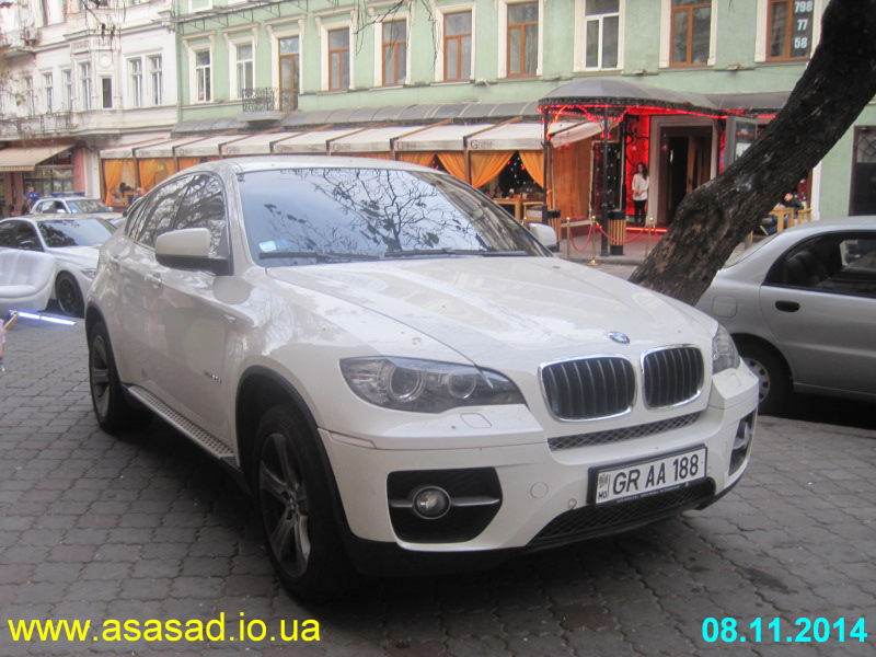 GR AA 188, BMW X6 1st gen (E71), 2008–2014