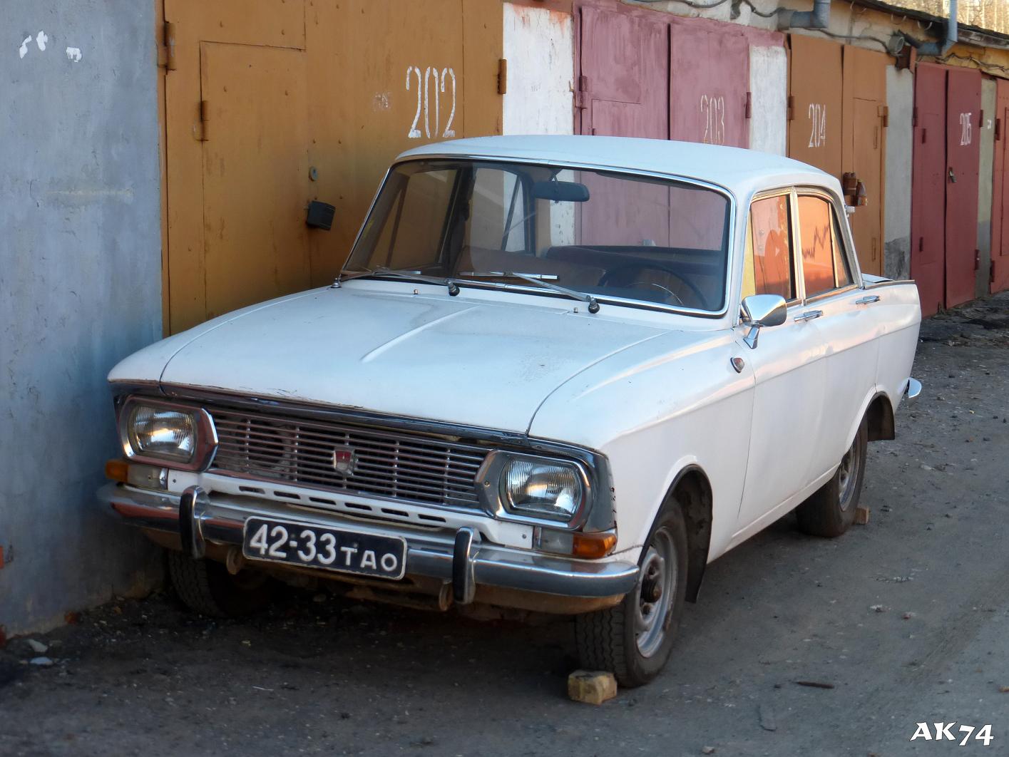 4233 ТАО, Moskvich (AZLK) 408/412 408ИЭ/412ИЭ, 1969­–1975