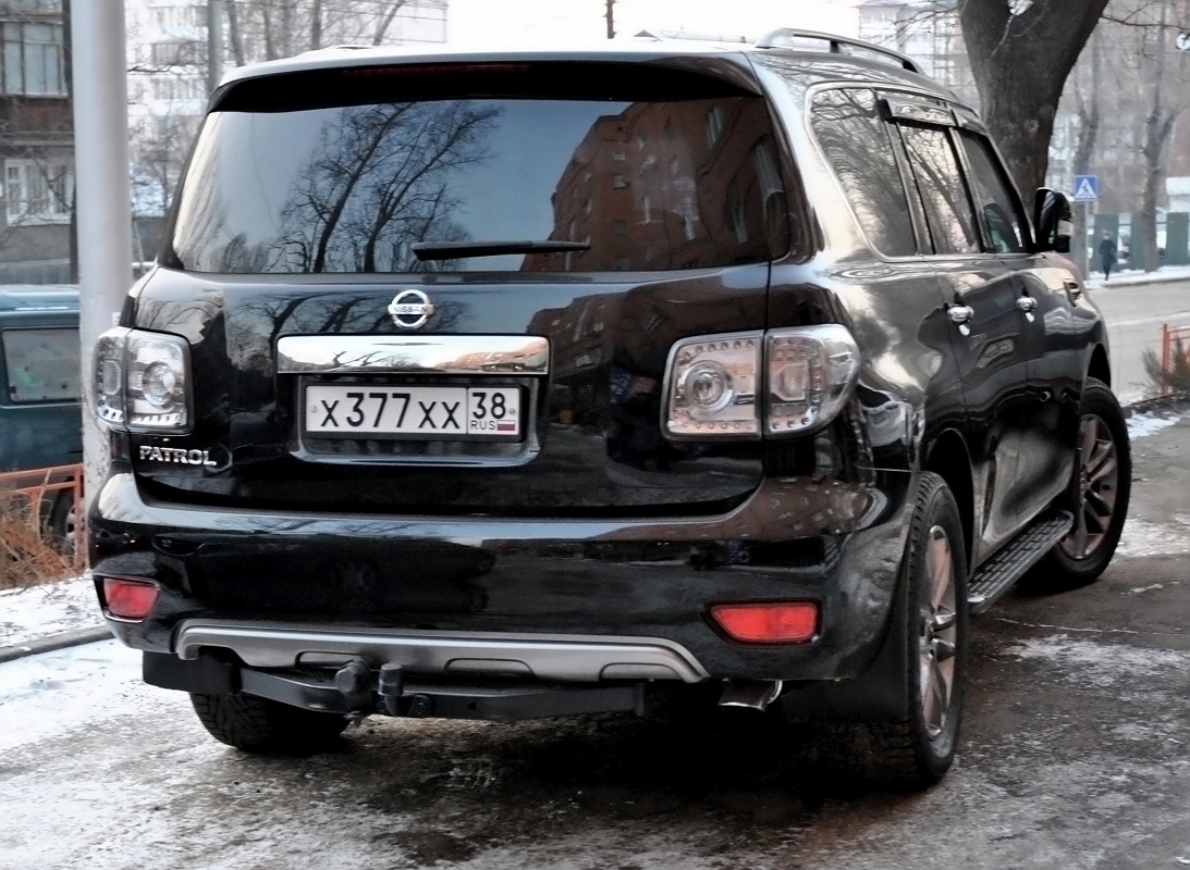 х 377 хх 38, Nissan Patrol 6th gen (Y62), 2010–2014