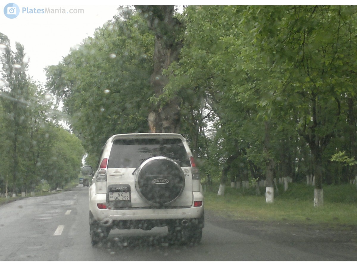 62 BE 252, Toyota Land Cruiser Prado 3rd gen 5-door SUV (J120), 2002–2009