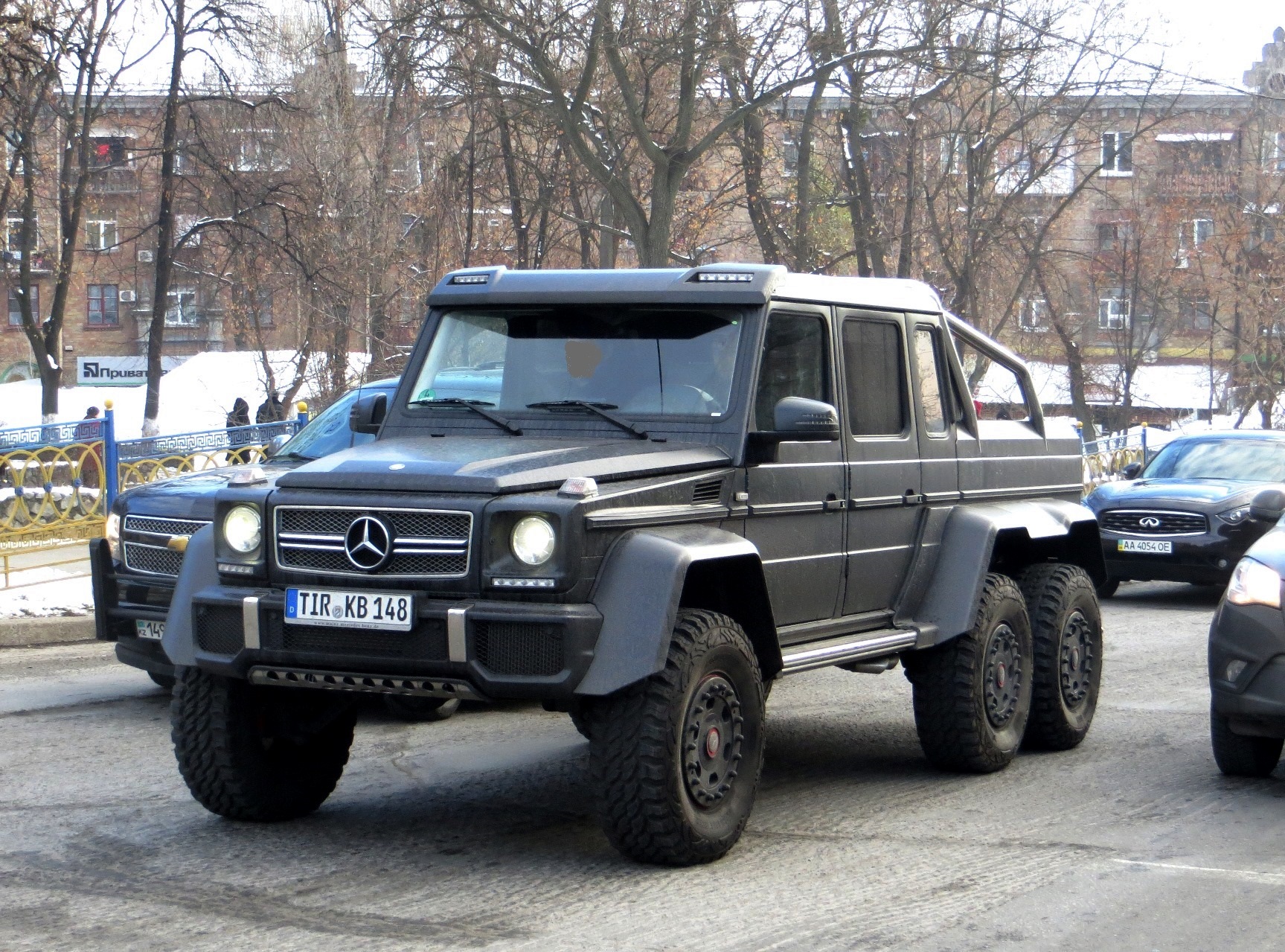TIR KB 148, Mercedes-Benz G-Klasse 1st gen 6×6 (W463), 2013–2015