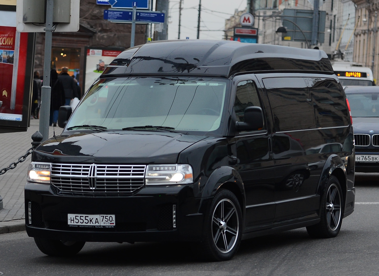 н 555 ка 750, Chevrolet Express 1st gen (GMT610), facelift, 2002–
