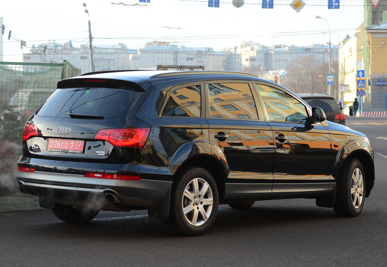 016 CD 1 77, Audi Q7 1st gen (4LB), facelift, 2009–2015