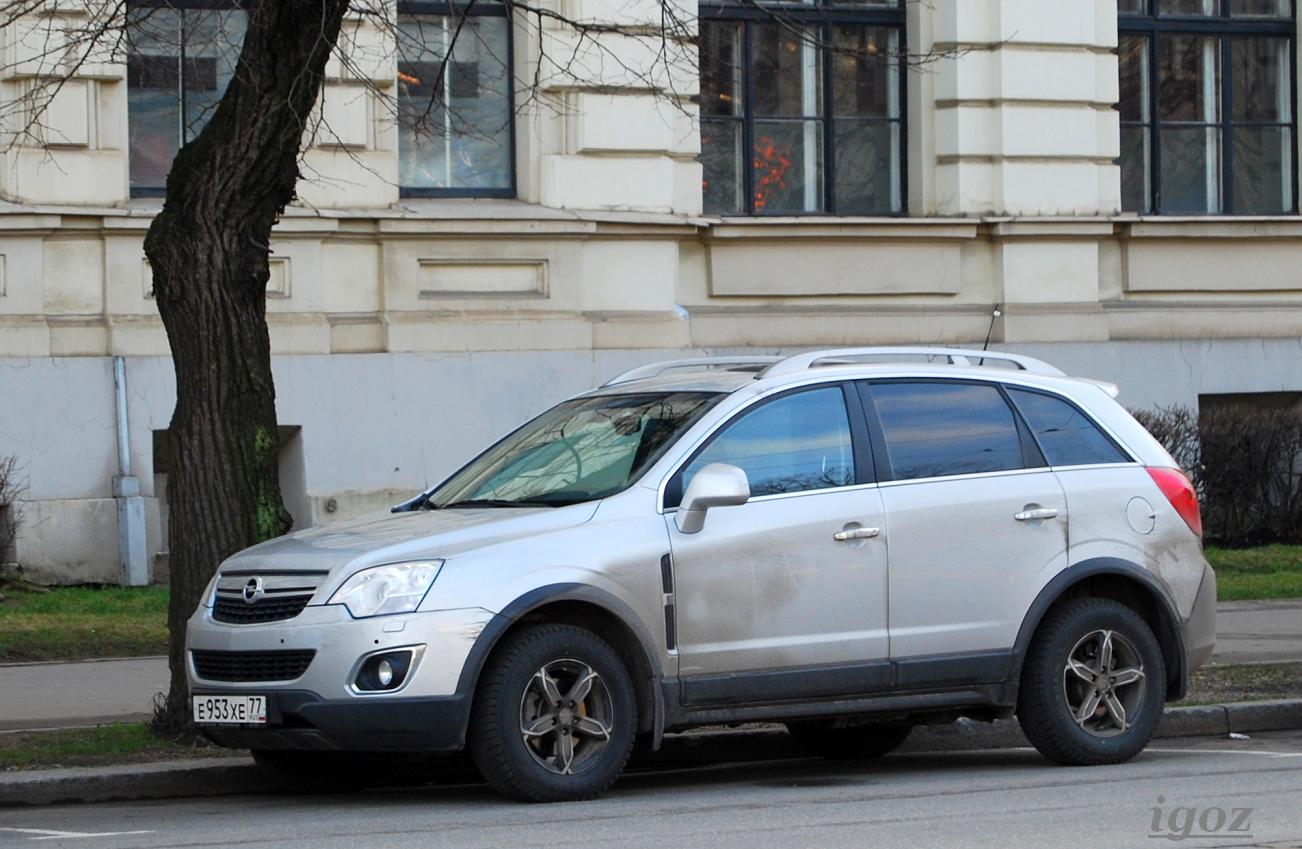 е 953 хе 77, Opel Antara 1st gen (N07), facelift, 2010–2015