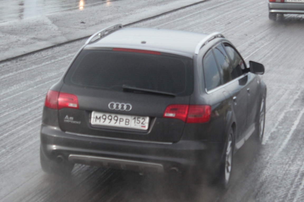 м 999 рв 152, Audi A6 