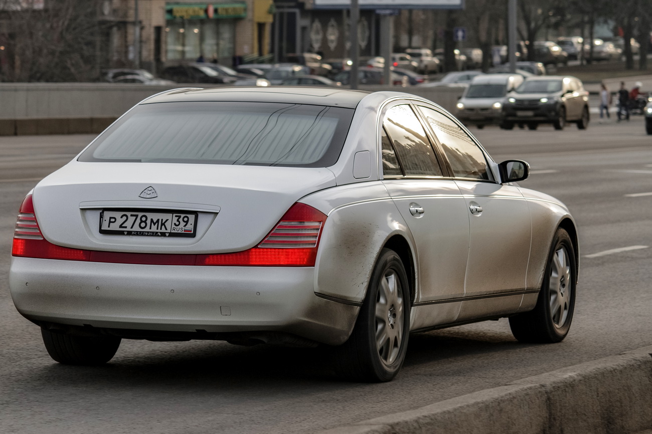 р 278 мк 39, Maybach 57 1st gen (W240), 2002–2012