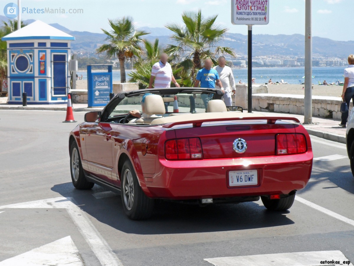 V6DWF, Ford Mustang 5th gen 2-door Coupé (S197), 2004–2009