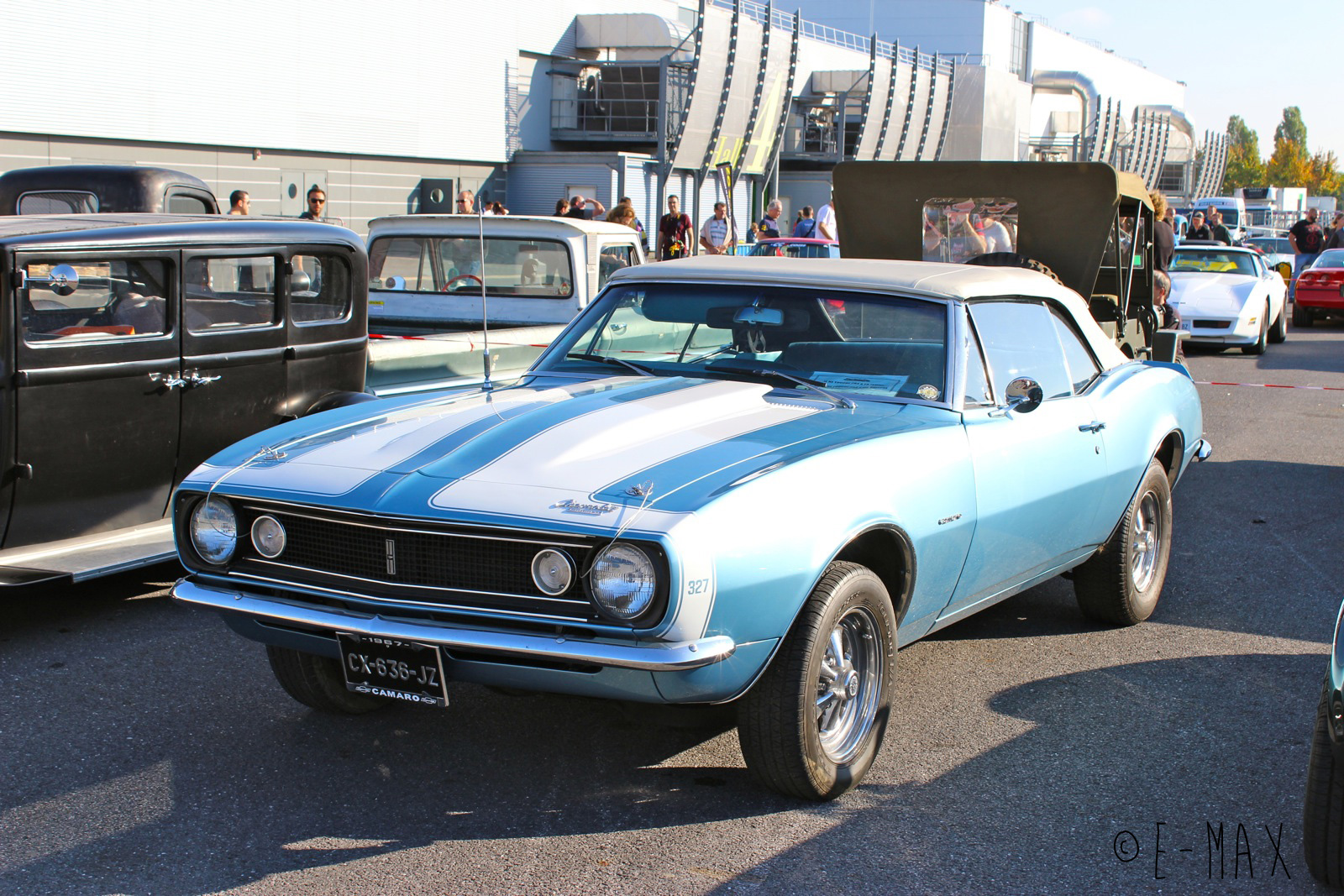 CX-636-JZ, Chevrolet Camaro 1st gen 1967/1968 Hardtop Coupé (F I), 1966–1968