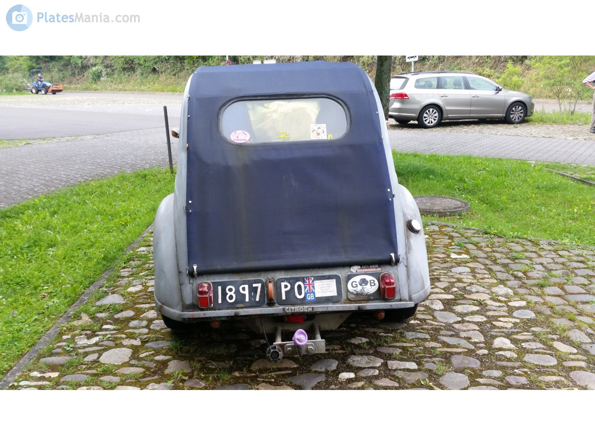 1897PO, Citroёn 2CV 1st gen Sedan, 1949–1990
