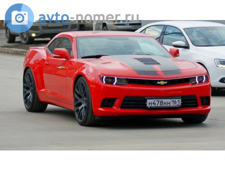 н478нн161, Chevrolet Camaro