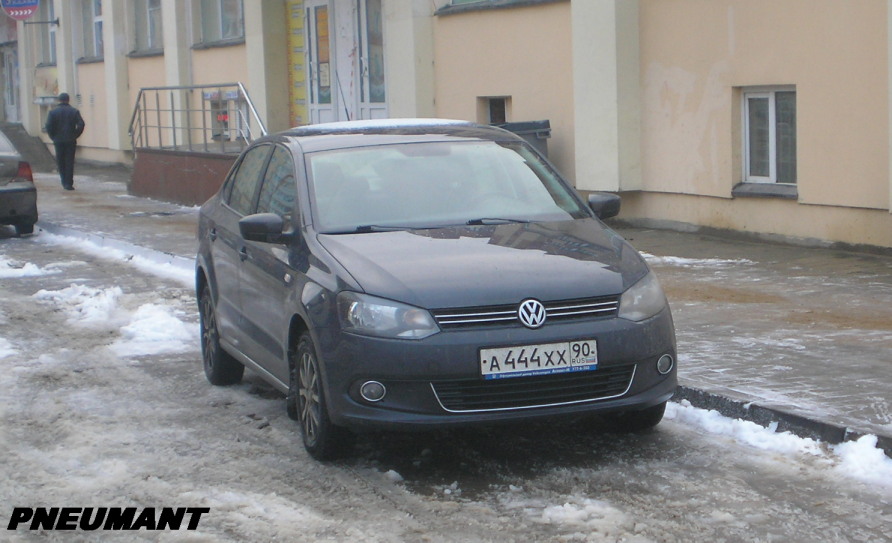 а 444 хх 90, Volkswagen Polo 5th gen Sedan (A05), 2010­–2015