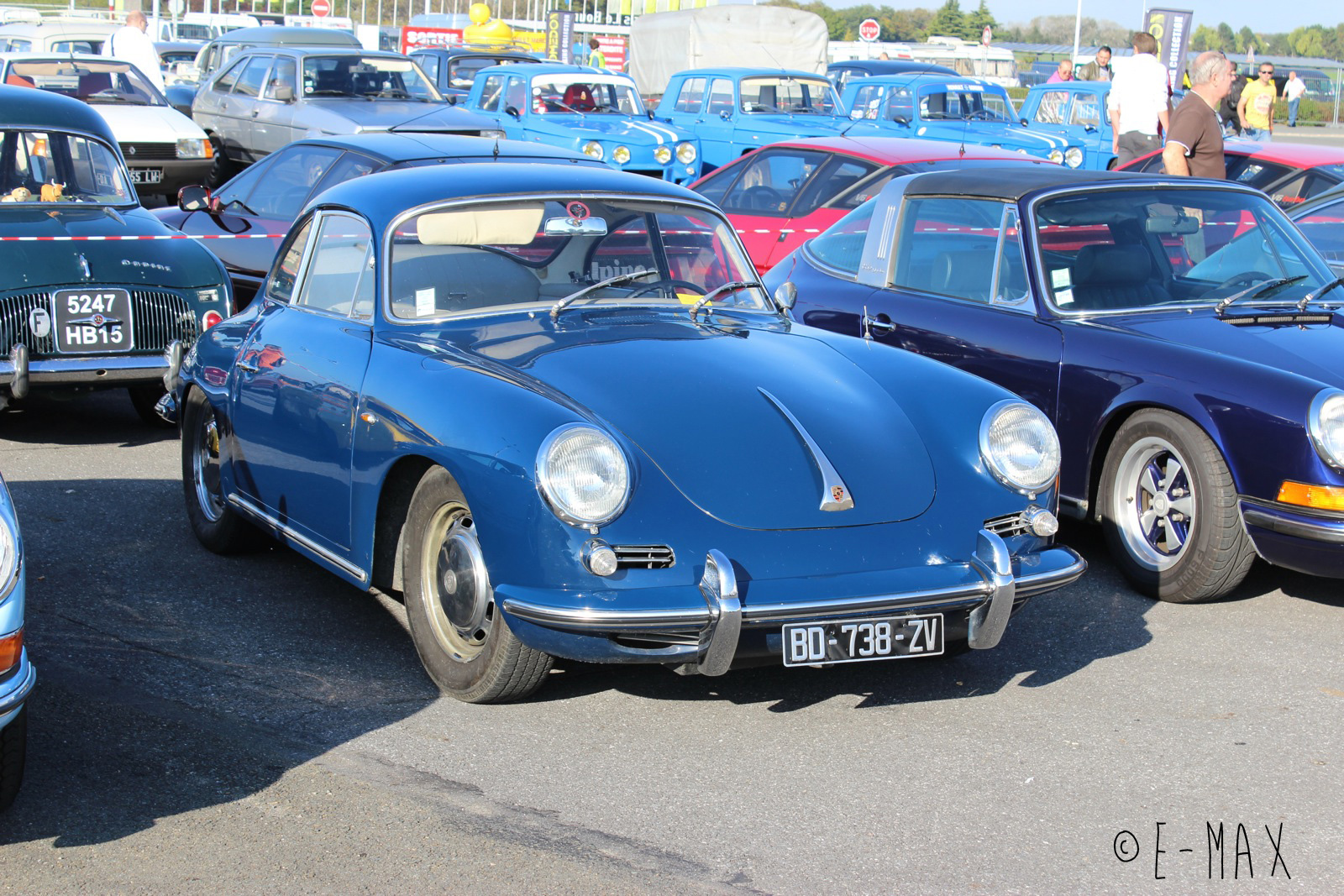 BD-738-ZV, Porsche 356 B/C Coupe, facelift, 1959–1965