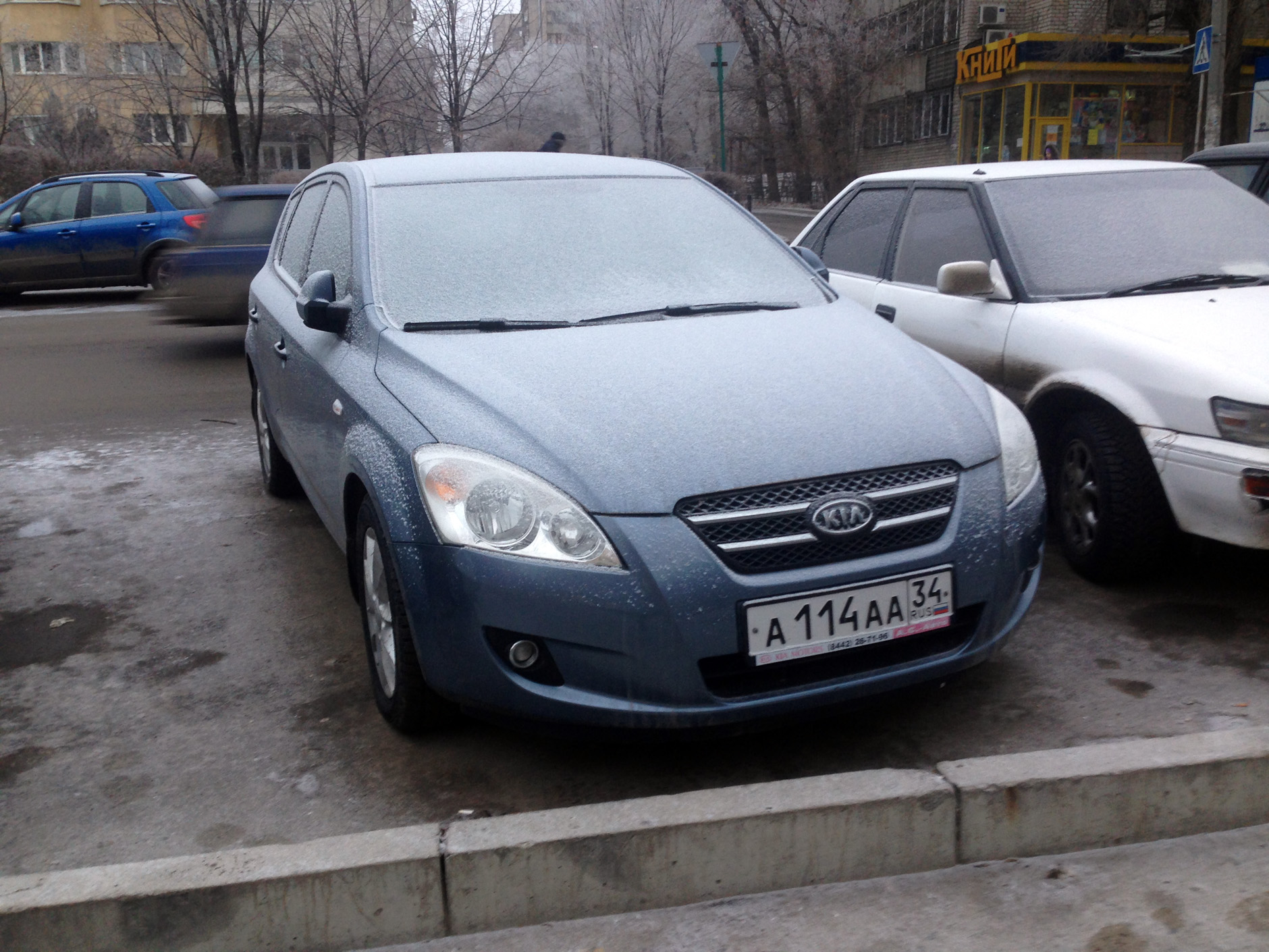 а 114 аа 34, Kia Ceed 