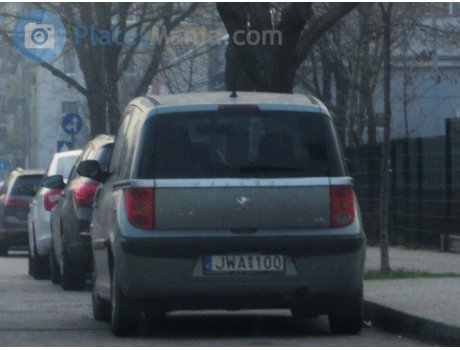 JWA-100, Peugeot 1007