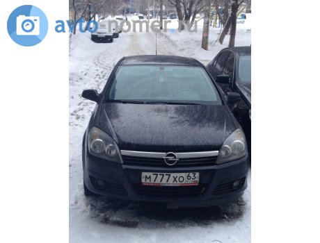 м777хо63, Opel Astra