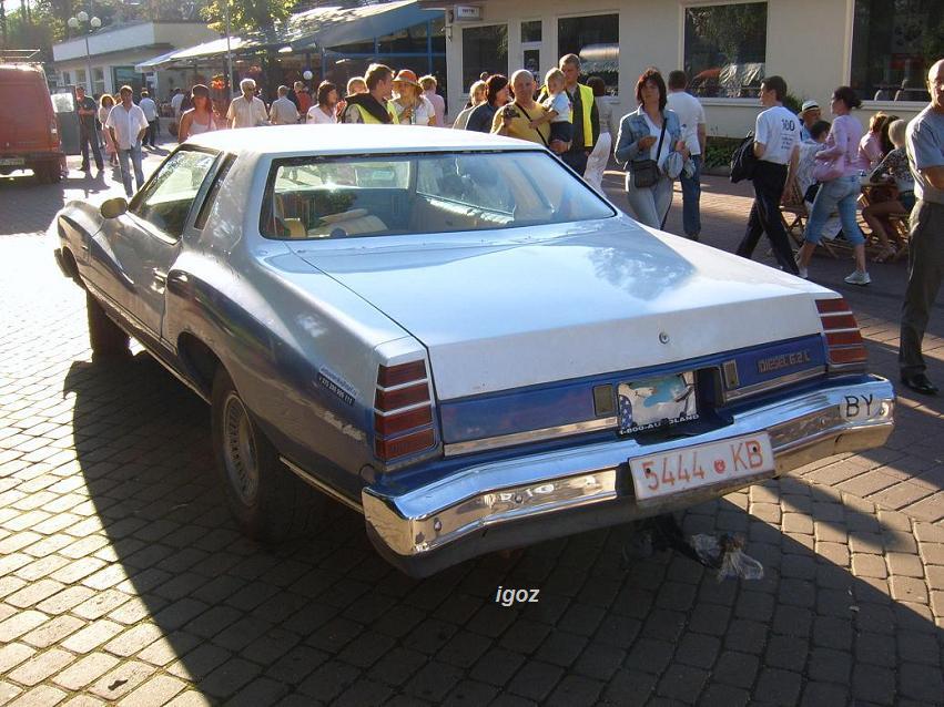 5444 KB, Chevrolet Monte Carlo 2nd gen (57; A-body), 1972–1975