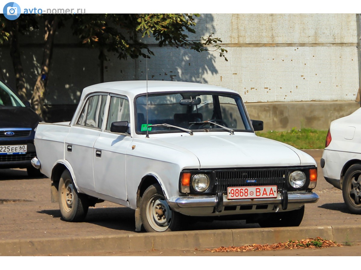 9868 BAA, Izh Москвич-408/412 (Moskvich-408/412) 412ИЭ-028, 1982–1999