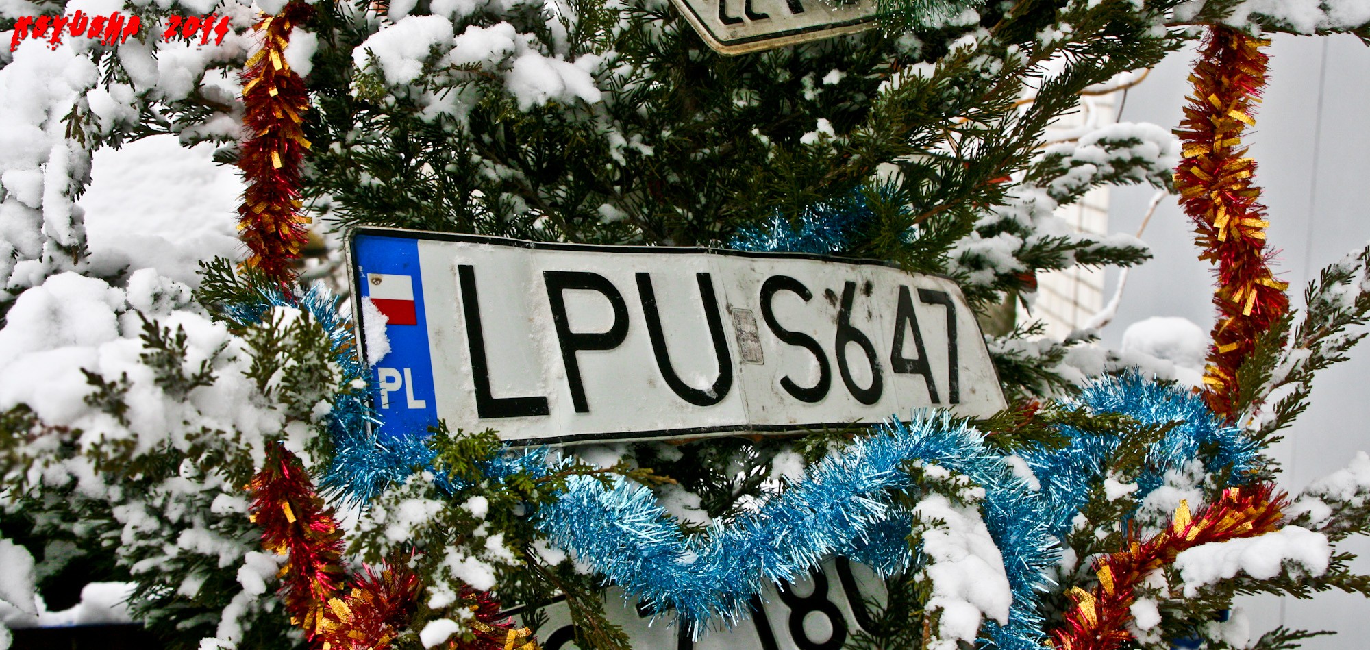 LPU S647, License plate without vehicle 