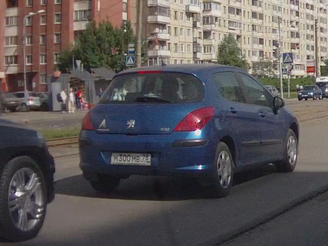 м 300 мв 78, Peugeot 308 