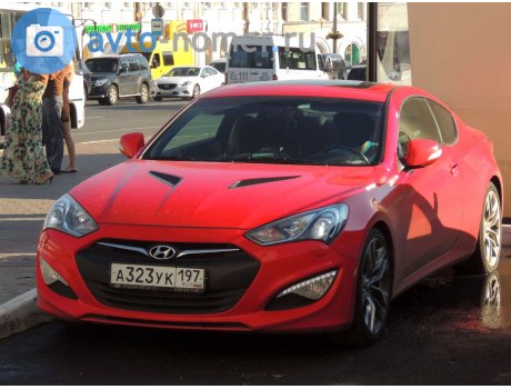 а323ук197, Hyundai Genesis Coupe